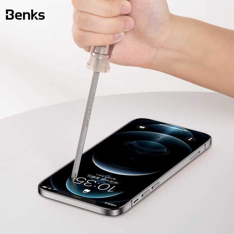 Benks V Pro Plus iPhone 12 Şeffaf Ekran Koruyucu Benks V Pro Plus iPhone 12 Şeffaf Ekran Koruyucu
